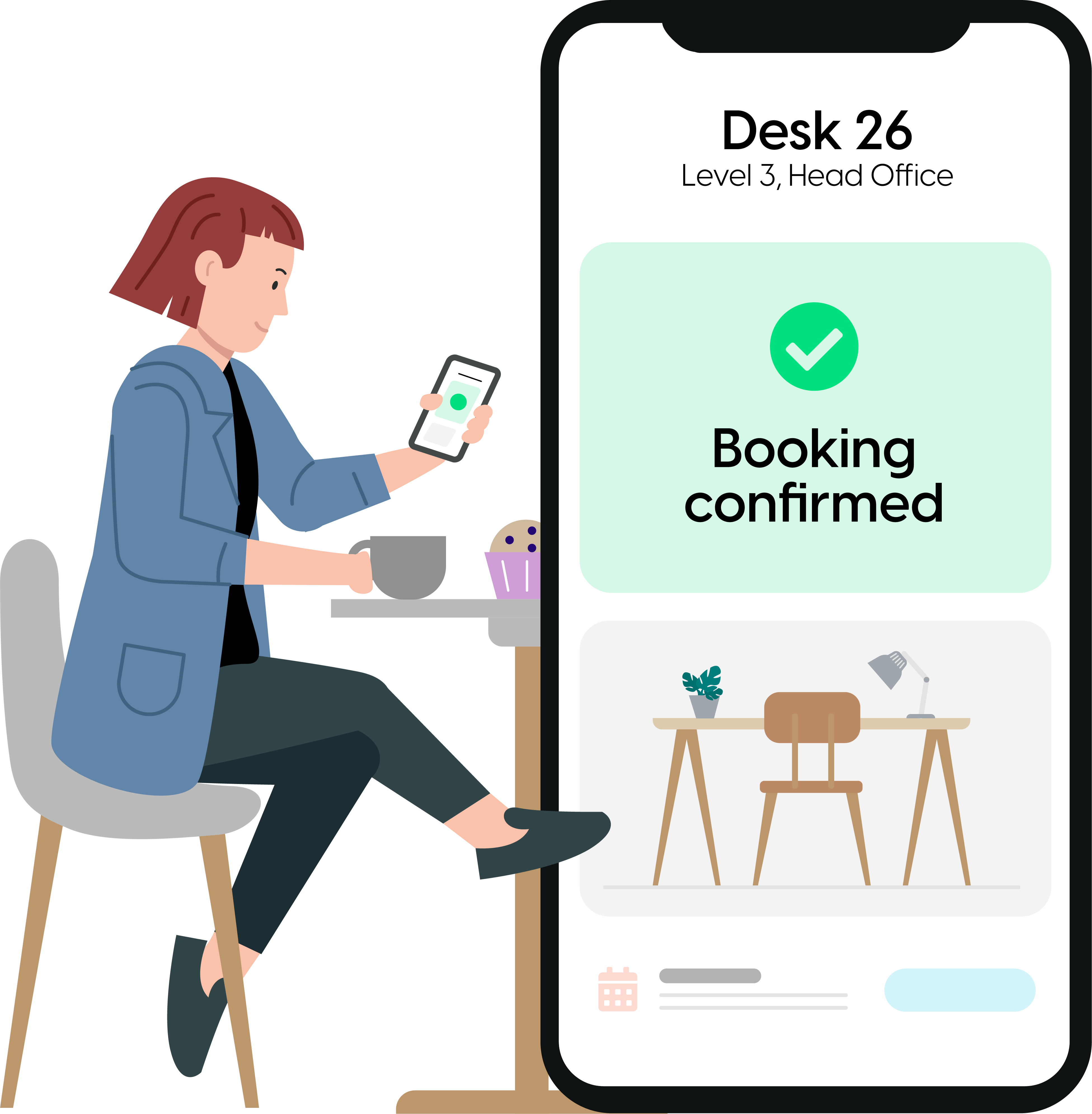 Desk-Booking-Cafe